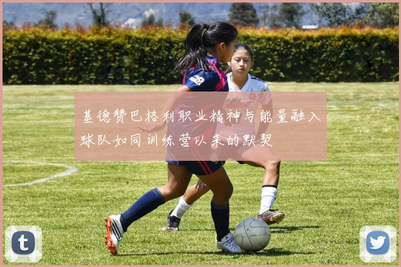 基德赞巴格利职业精神与能量融入球队如同训练营以来的默契